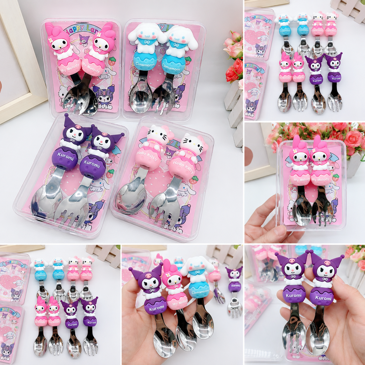 Happy Bites Travel Cutlery 💖