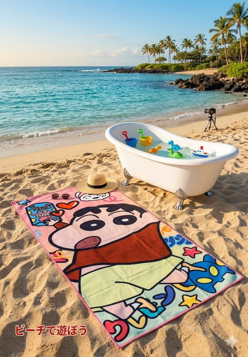 Kawaii Cuddle Towel