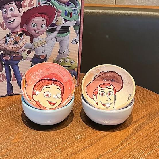 Toy Story Character Ceramic Bowl Set