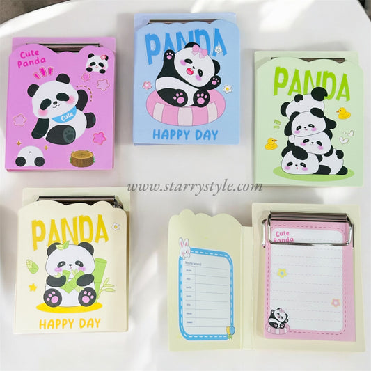 Panda Clipboard Diary/Notepad Sticky Notes