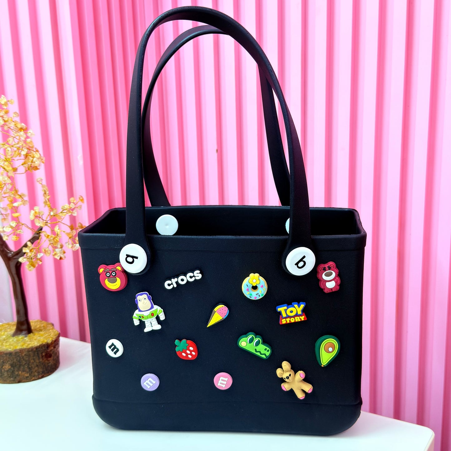 Crocs Silicon Charms Bag-Big Size