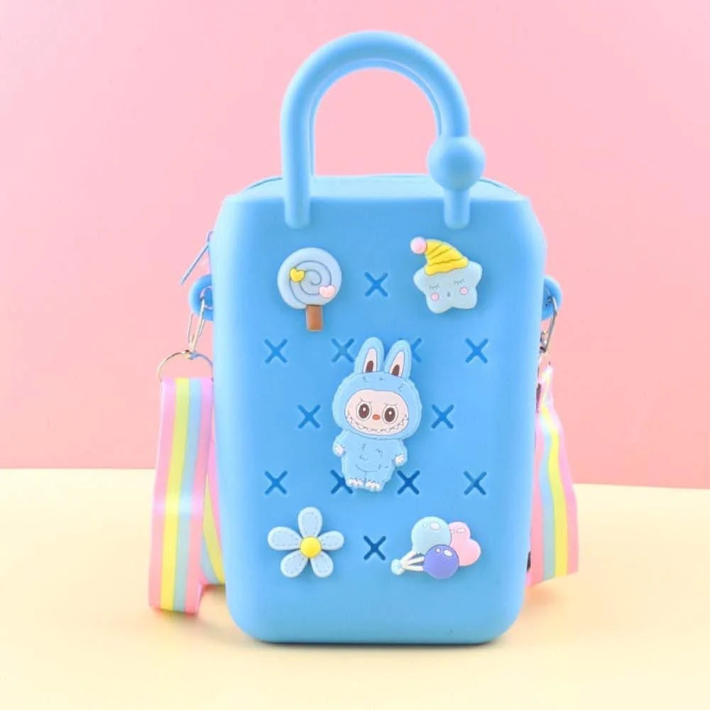 Labubu Sling Bag with Charms