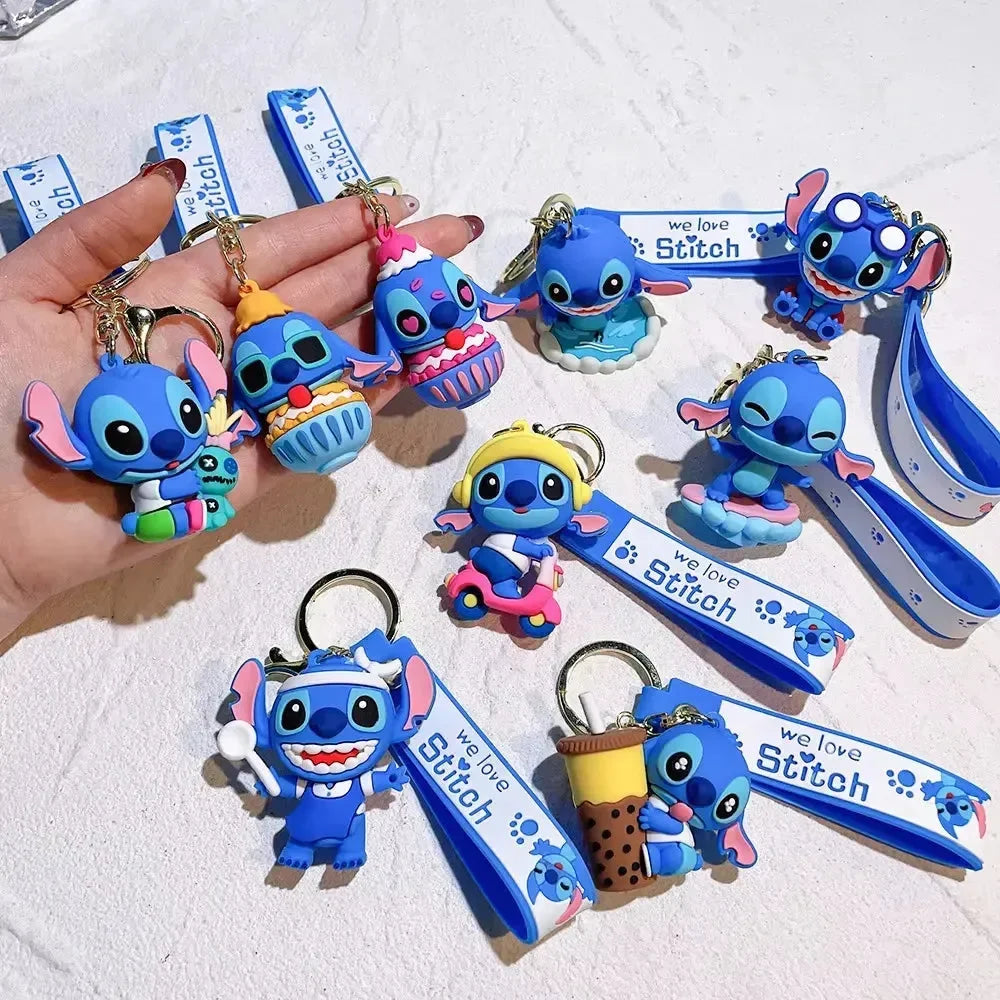 Cute Stitch Buddy Keychains