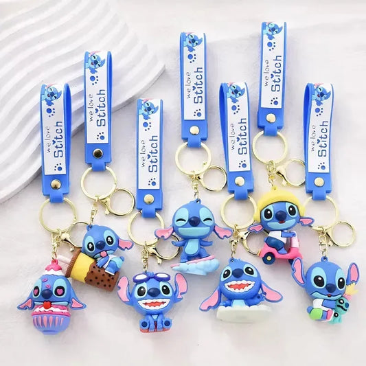 Cute Stitch Buddy Keychains