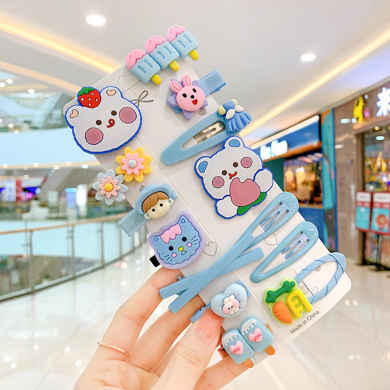 Sweet Charm Hair Clips Set