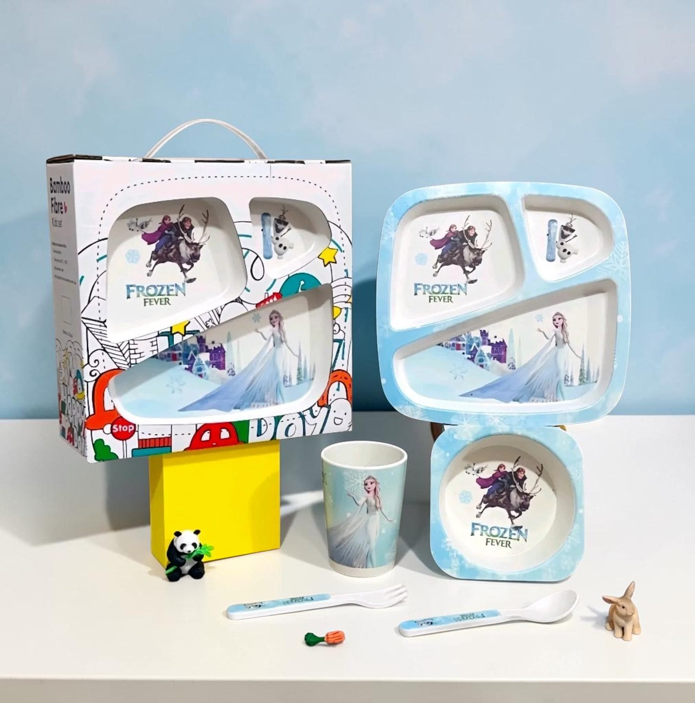 Frozen Bamboo Fibre Dinner Set