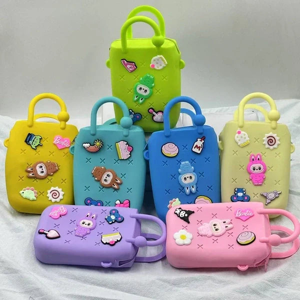 Labubu Sling Bag with Charms