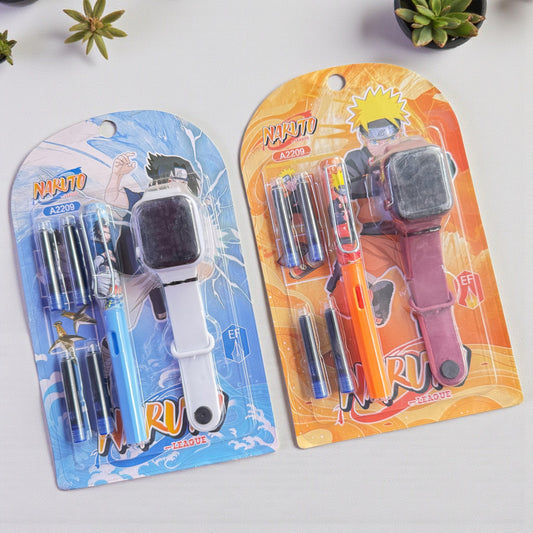 Naruto Anime Watch & Pen Gift Set