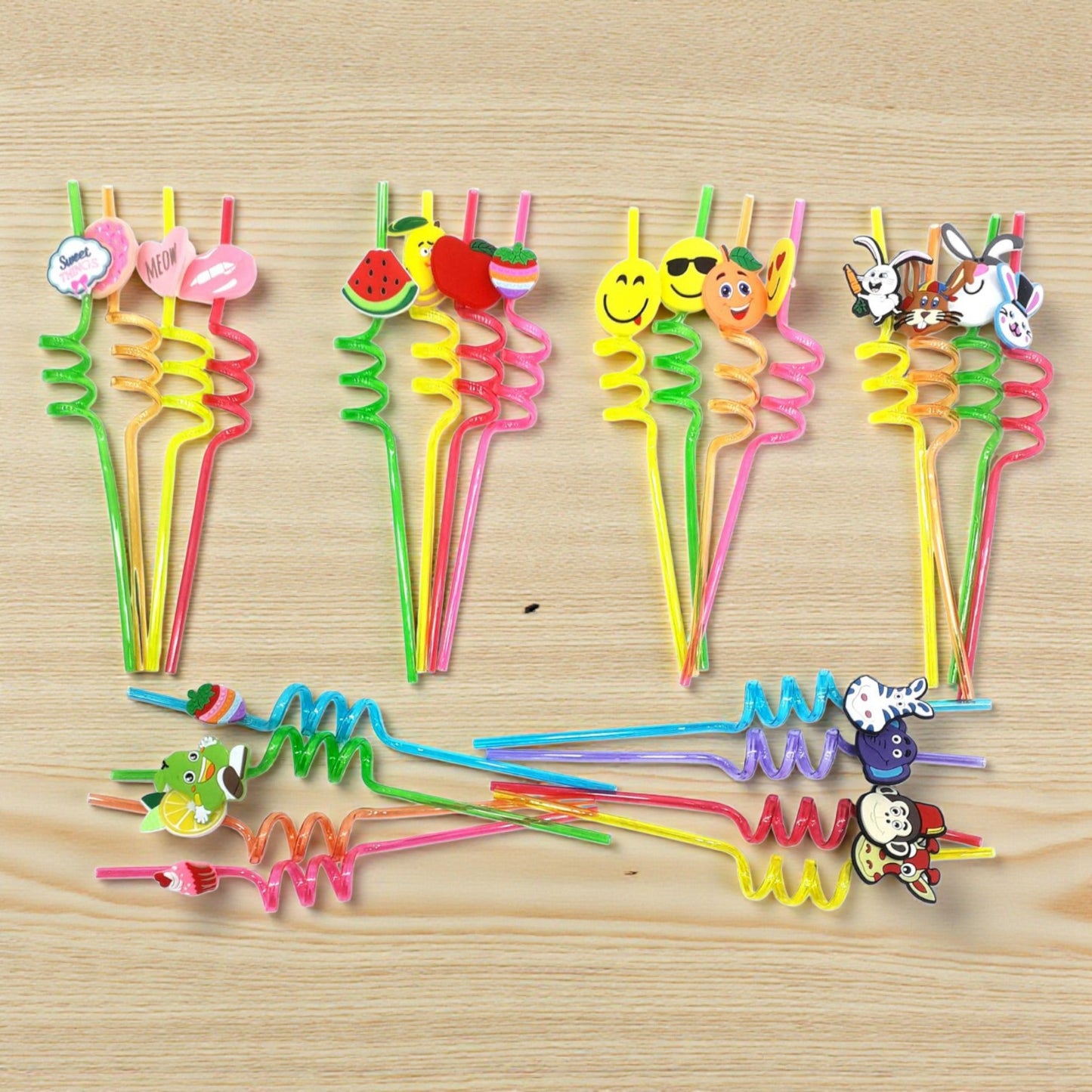 Kawaii Straw (Pack of 4)