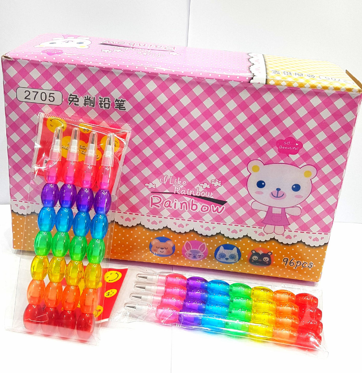 Rainbow Beads Pencil