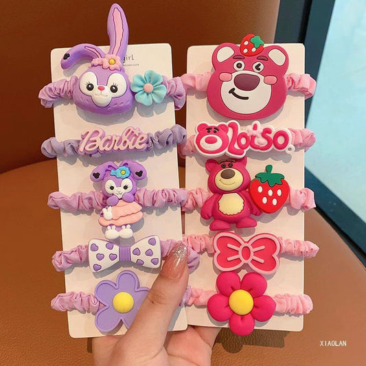 Cartoon Charm Hair Band Pack 💕