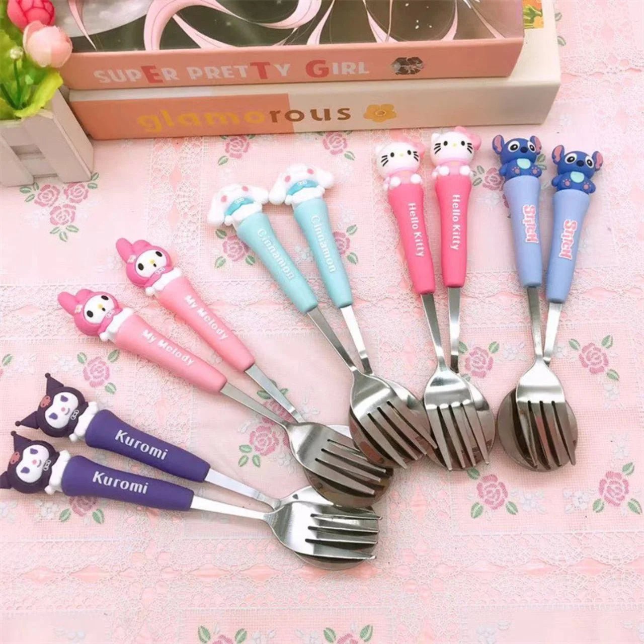 Sanrio Snack Cutlery Set 🍴✨