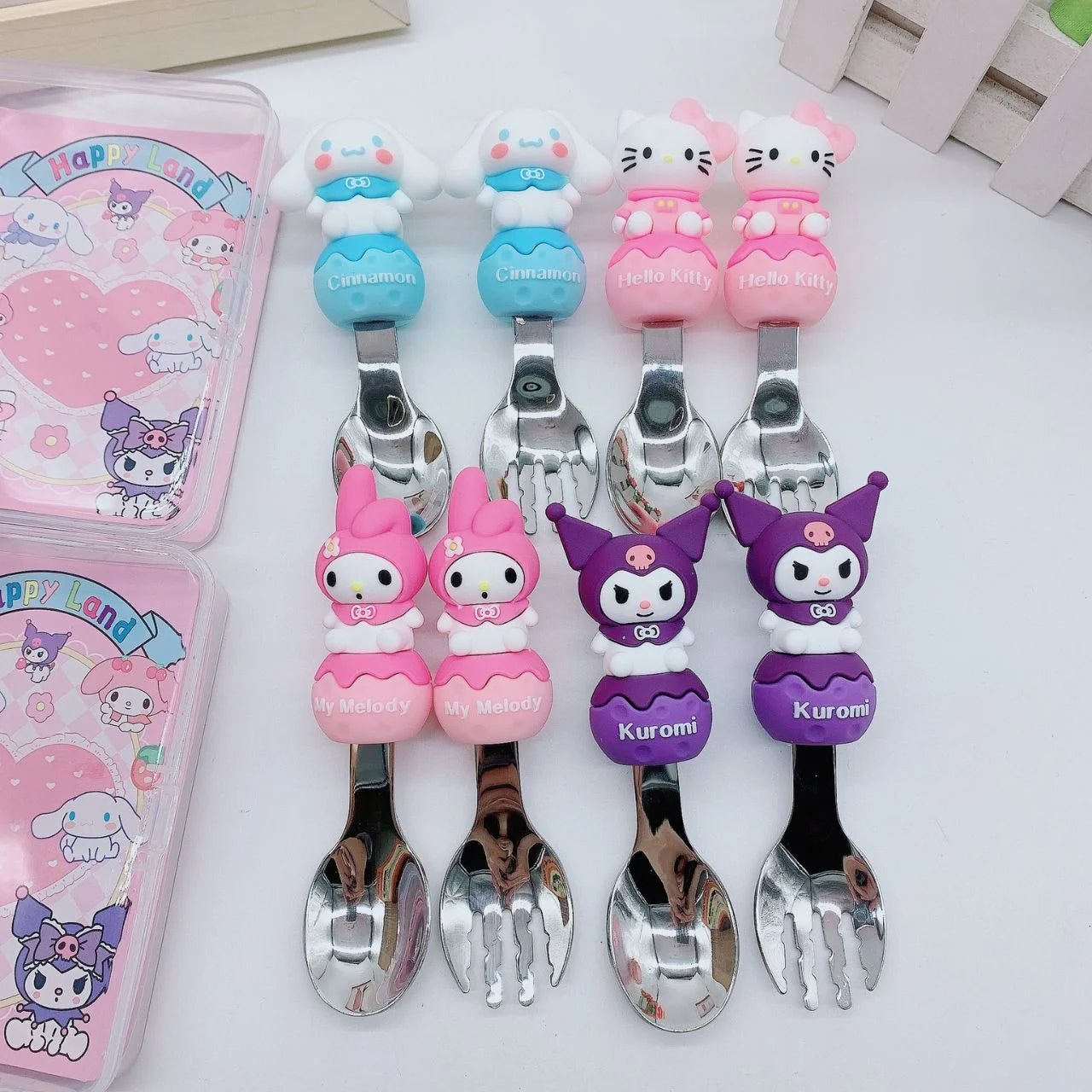 Happy Bites Travel Cutlery 💖