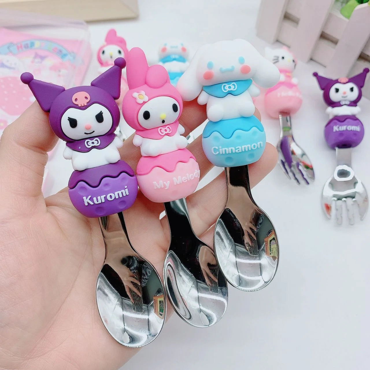 Happy Bites Travel Cutlery 💖