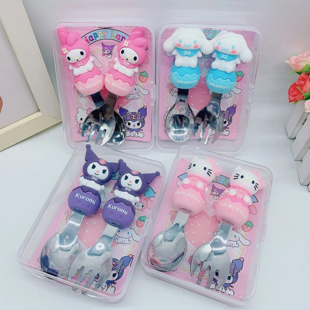 Happy Bites Travel Cutlery 💖