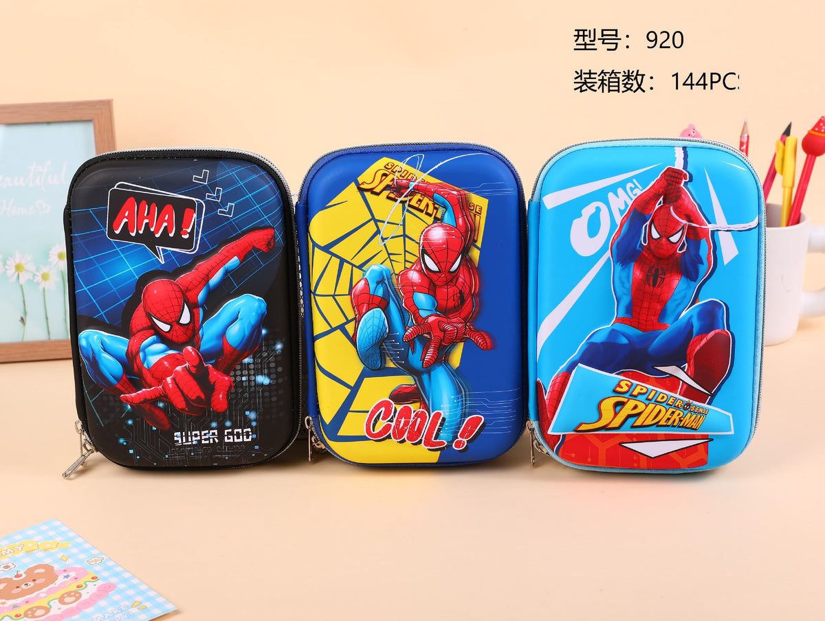 Spider-Man 3D Hard Shell Pencil Case Organiser