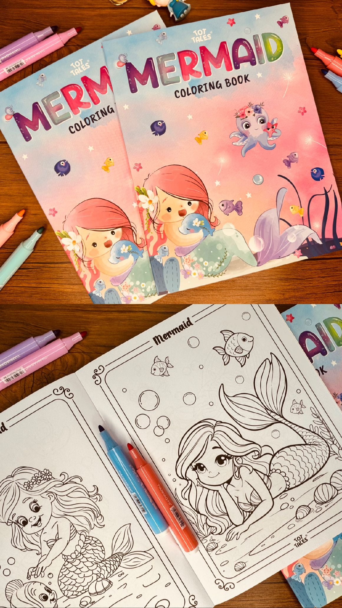 DIY A4 Adventure Colouring Book