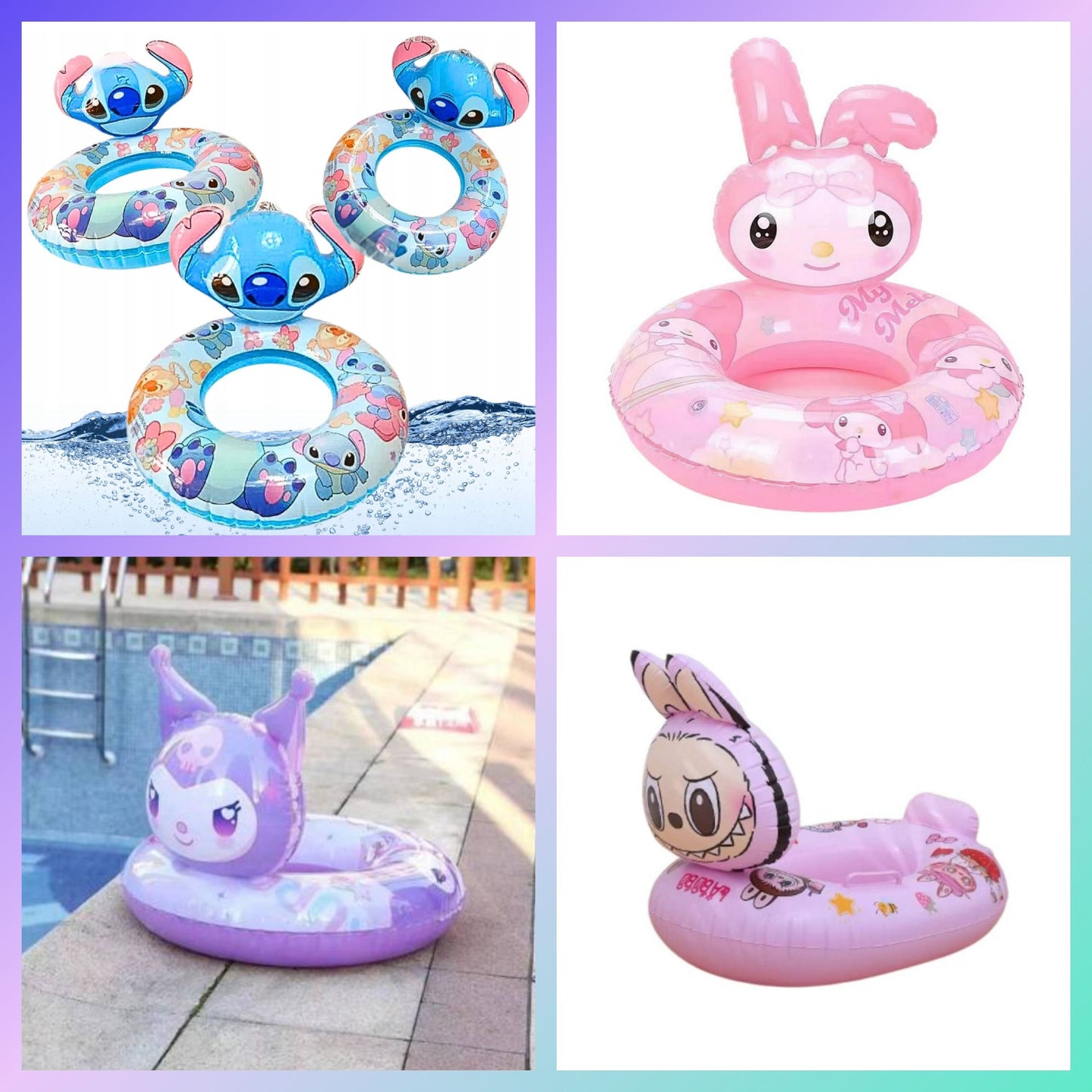 Handle Swimming Rings