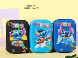 Stitch 3D Hard Shell Pencil Case Organisers
