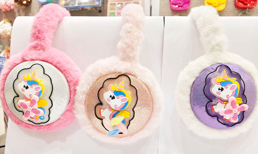 Unicorn Puff Earmuffs