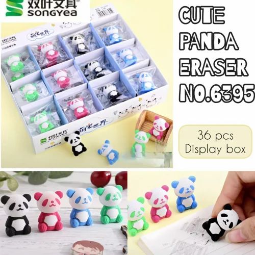 Cute Panda Eraser