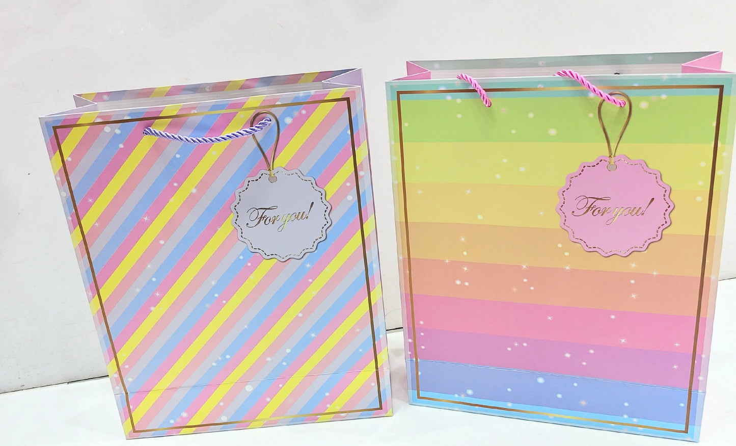 Rainbow Printed Bags
