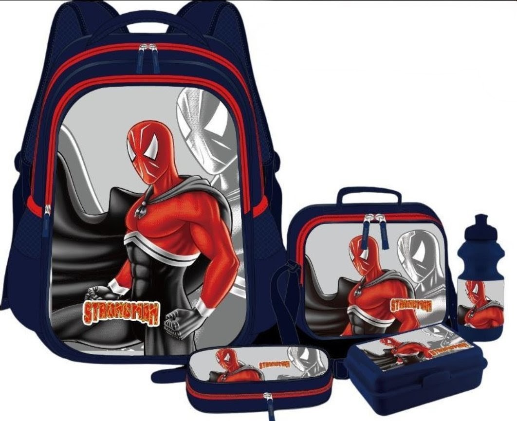 Spider Power 5-in-1 School Set| 17 Inch
