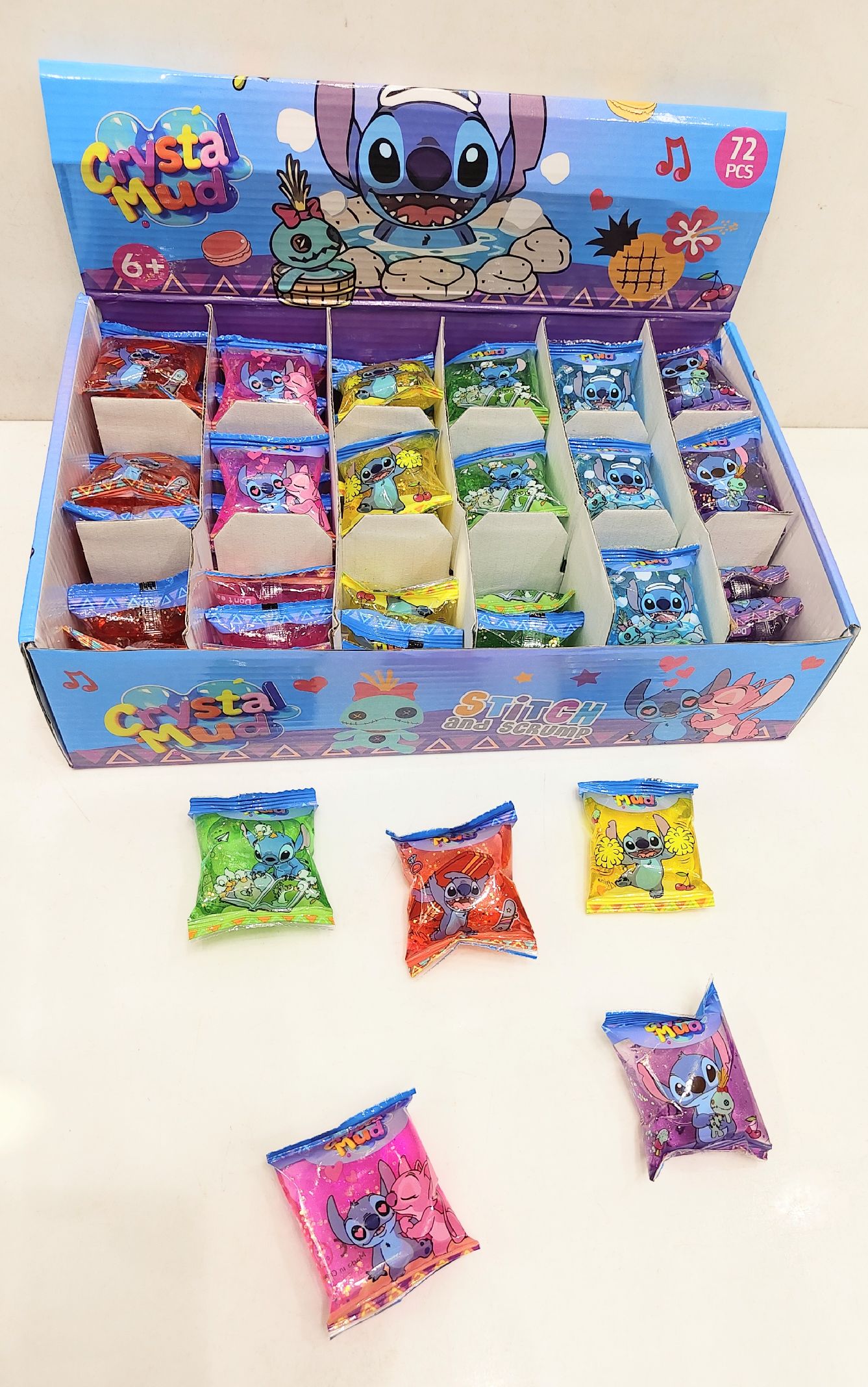 Stitch Crystal Mud Slime Collection
