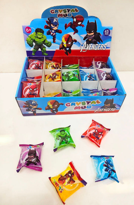 Avengers Crystal Mud Slime Pack