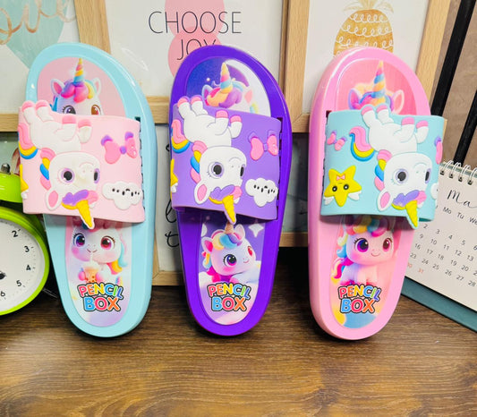 Unicorn Dream Slipper Pencil Pouch