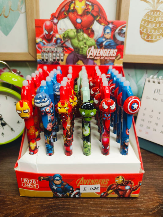 Avengers Erasable Pens