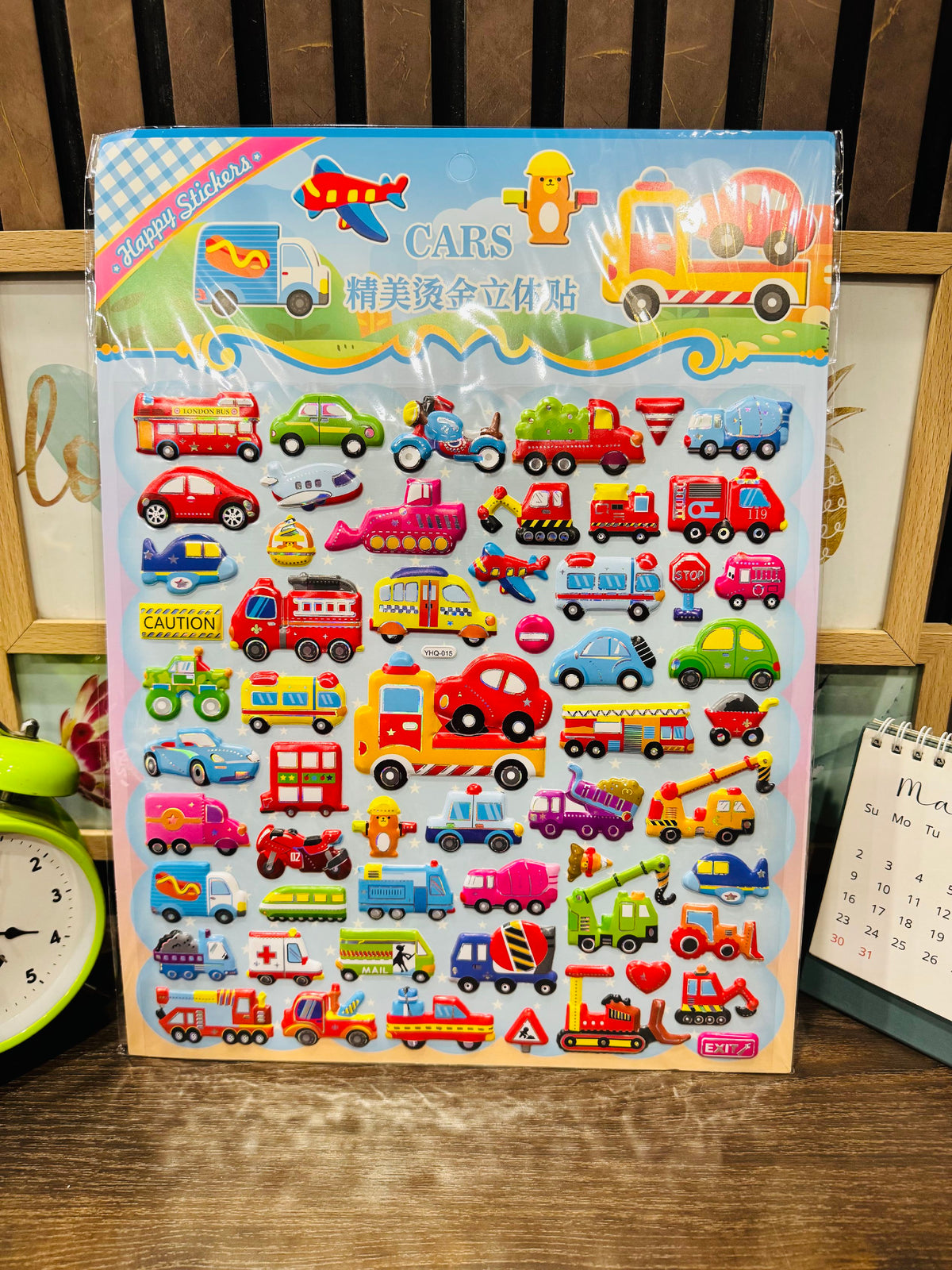 Kawaii 3D Happy Stickers