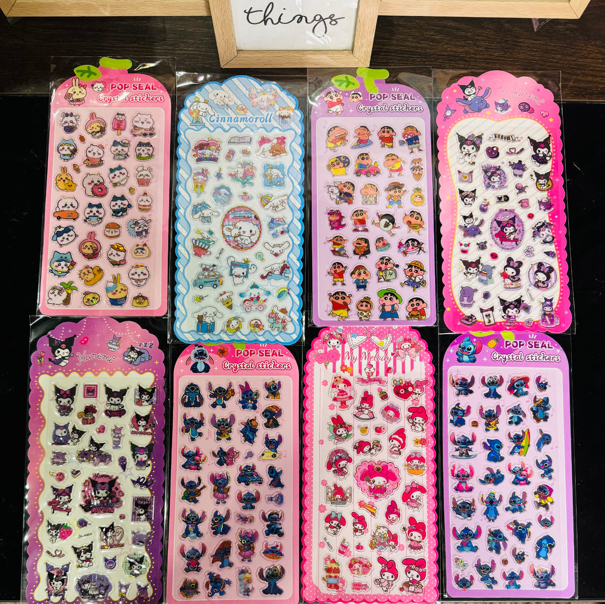 Pop Seal Kawaii Stickers