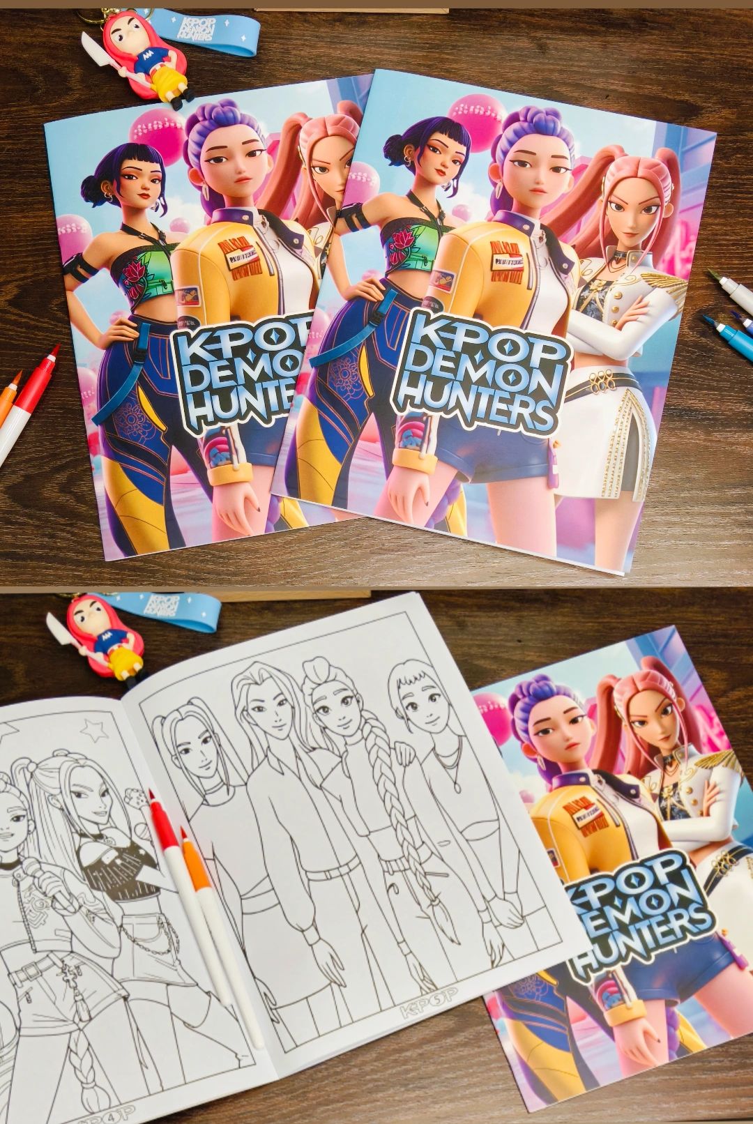 DIY A4 Adventure Colouring Book