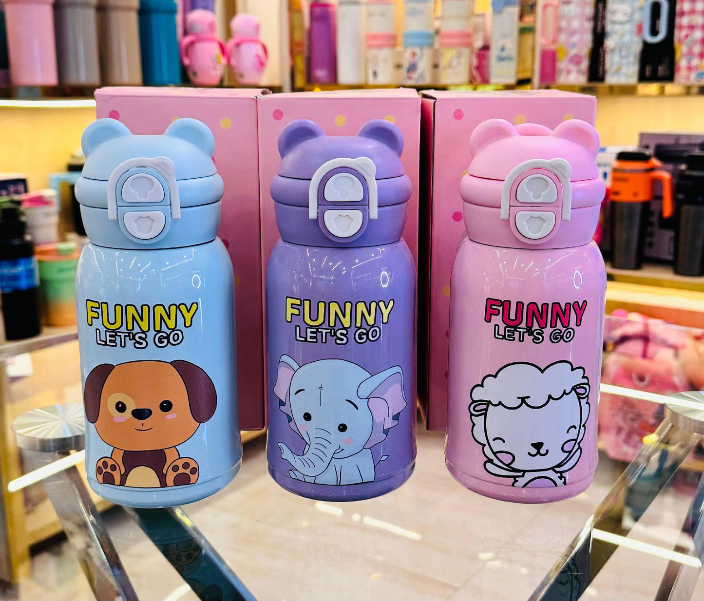 Kawaii Kids Sling Bottle