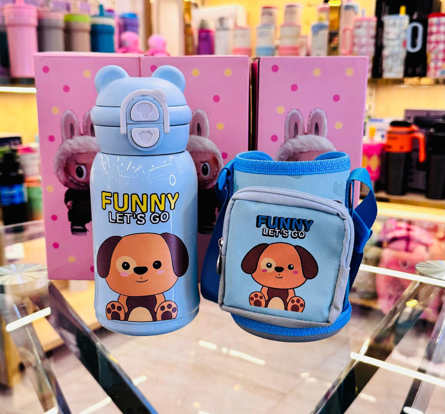 Kawaii Kids Sling Bottle