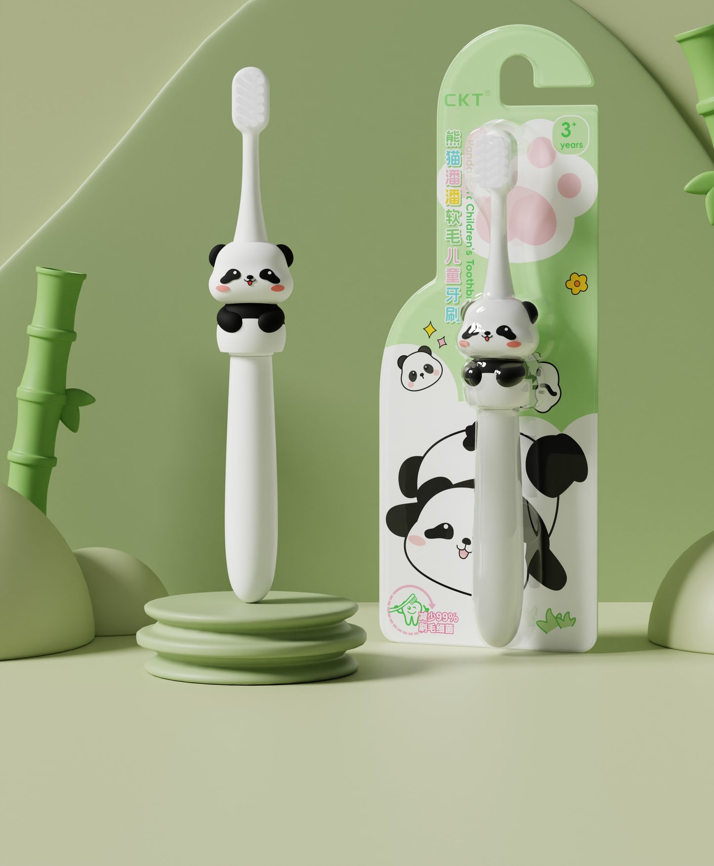Panda Smile Toothbrush (Pack of 1)