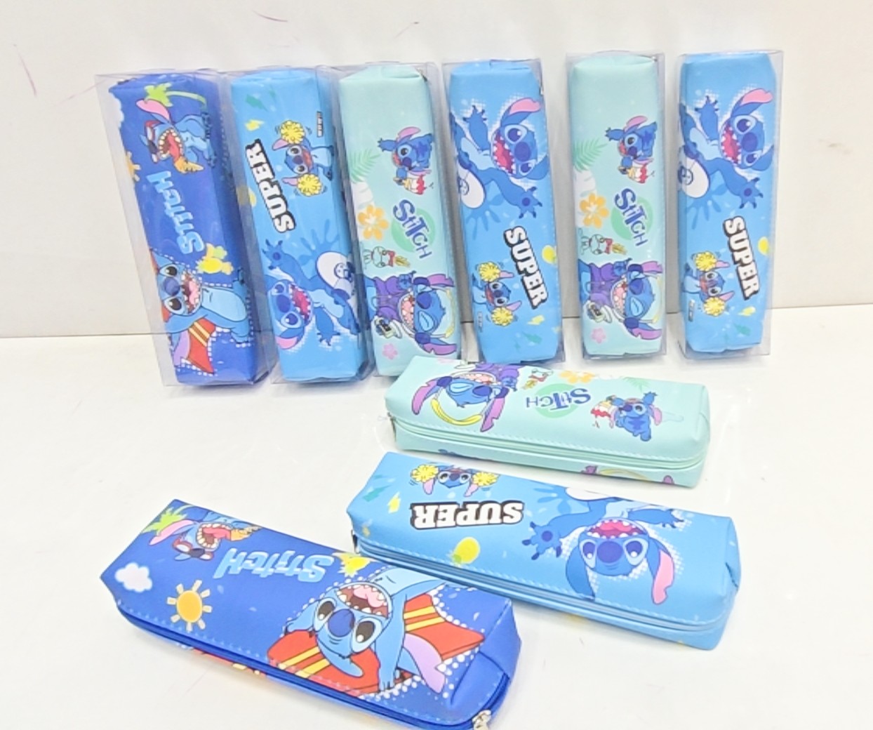 Stitch Zip Pencil Pouch