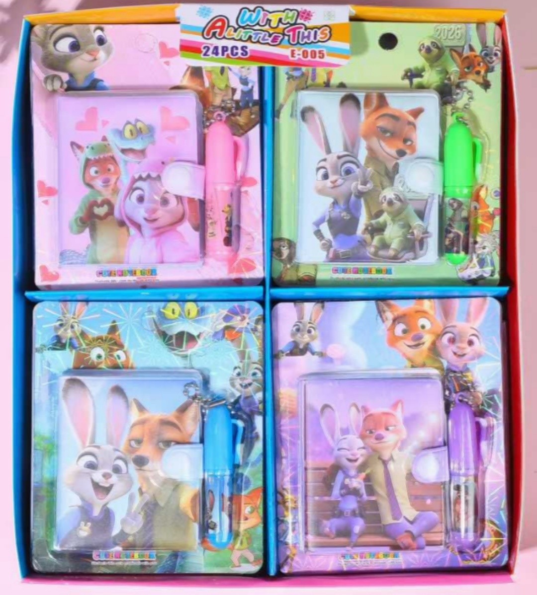 Zootopia Secret Diary Set