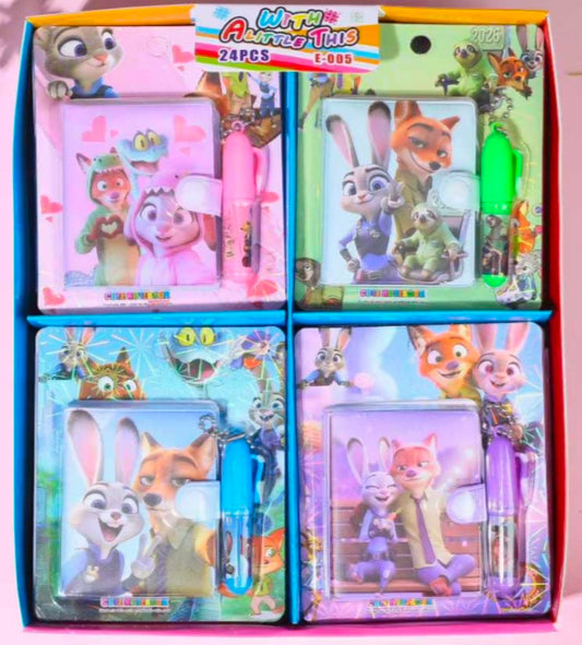 Zootopia Secret Diary Set