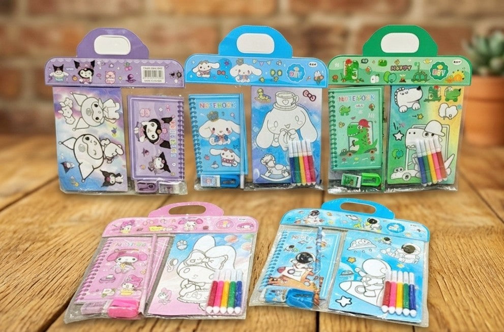 Kids Coloring Hamper Gift Set