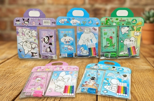 Kids Coloring Hamper Gift Set