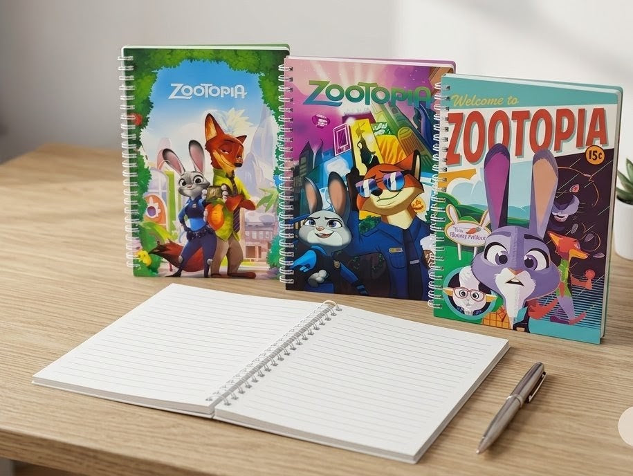 Zootopia Spiral Diary