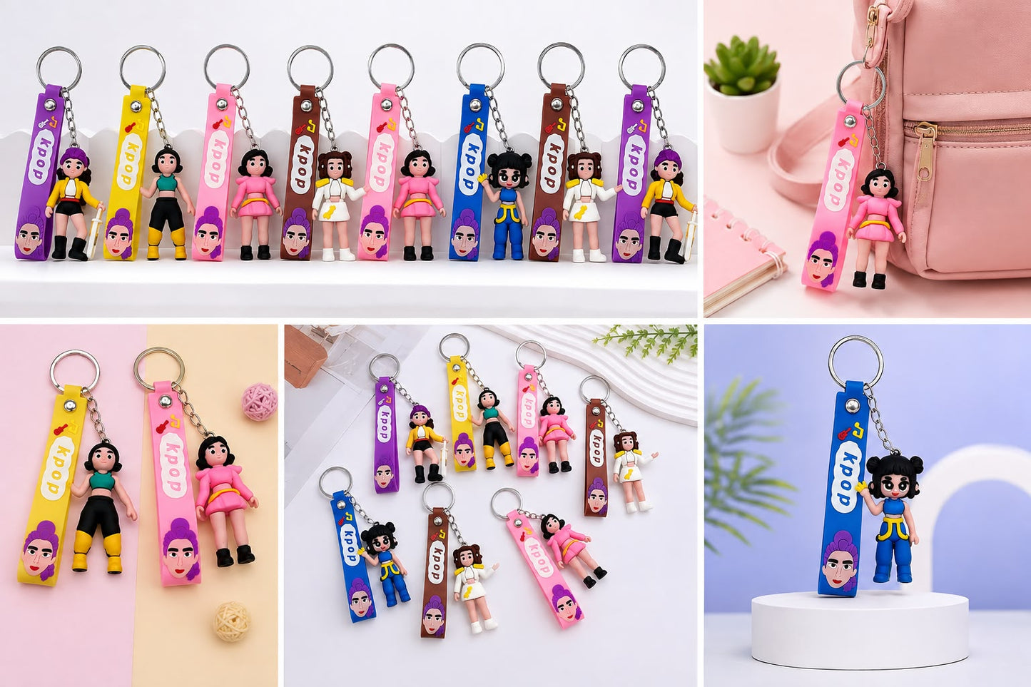 K-Pop Kawaii Keychains