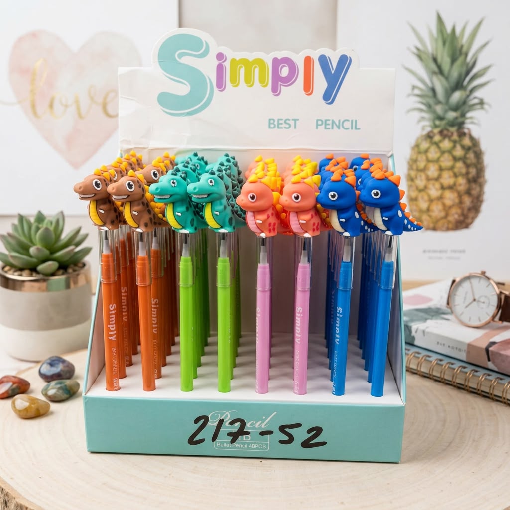 Cute 3D Dinosaur HB Pencil