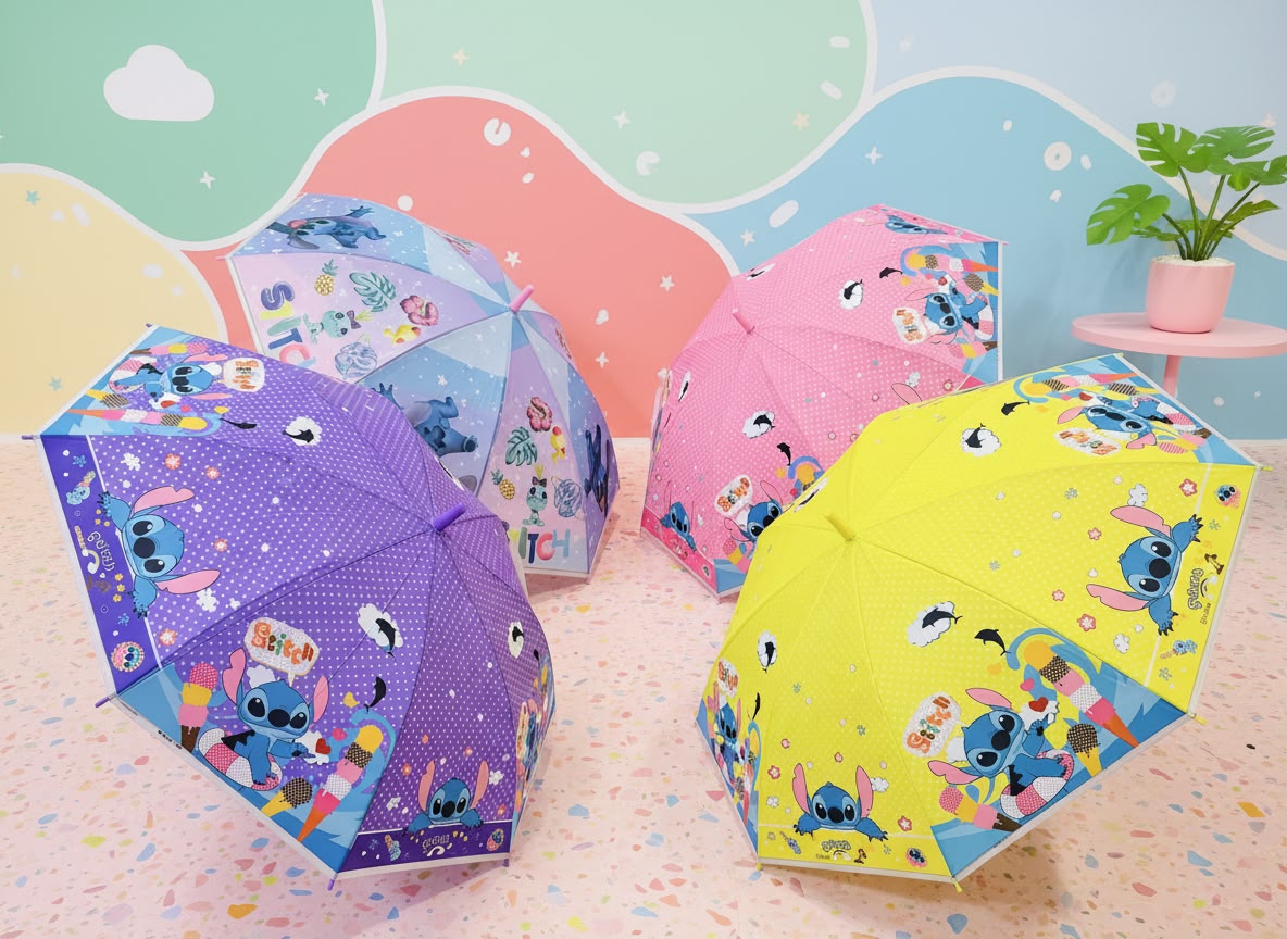 Stitch Pastel Umbrella