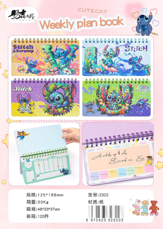 Stitch Paradise Weekly Planner