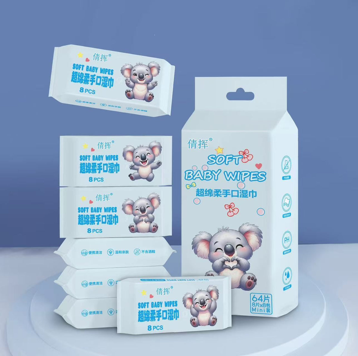 TinyFresh™ On-the-Go Wipes