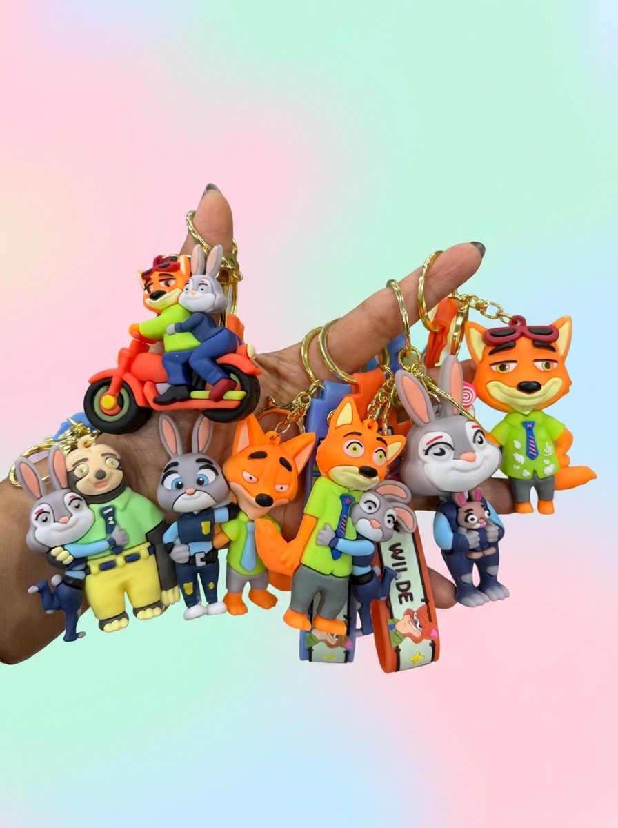 Zootopia Keychains