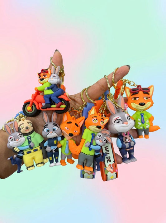 Zootopia Keychains